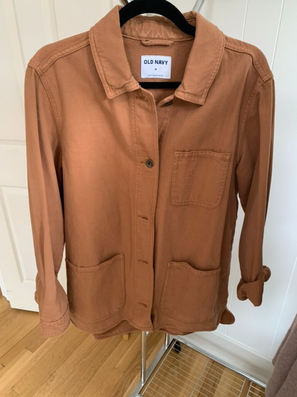 Old Navy Oversized Canvas Utility Jacket